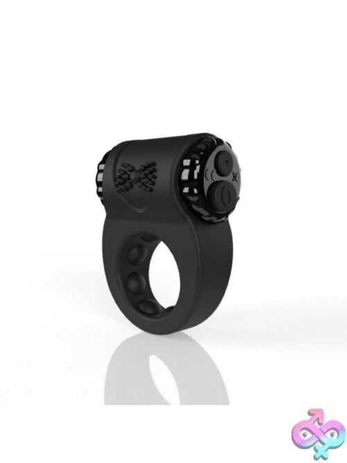 Screaming O - Big O Ritz Rechargeable Vibe Ring - Black - Image 3