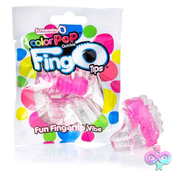 Discreet-Toys-Screaming-O-Fingo-Tips-Each-Pink-Tip-Pk-110E Fingo Tips - Each - Pink - Image 1