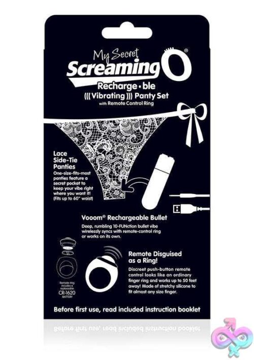 My Secret Charged Remote Control Panty Vibe - Black - Image 4