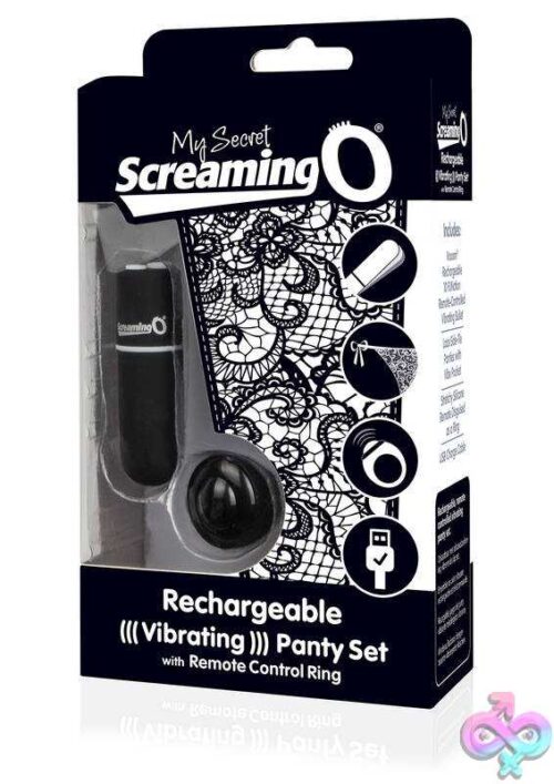 My Secret Charged Remote Control Panty Vibe - Black - Image 5