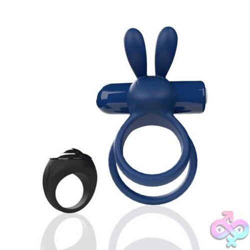 Screaming O Remote Controlled Ohare Xl Vibrating Ring - Blue - Image 5