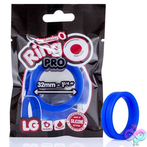 Discreet-Toys-Screaming-O-Ringo-Pro-Lg-Blue-Each-Rp1-Bu-101E Ringo Pro Lg - Blue - Each - Image 1