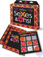 Sexy Tic Tac Toe Game — SeXes And Ohs Scratch Off Game by Little Genie