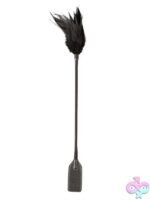 Sei Mio Slap And Tickle Crop & Tickler – Black - Image 2