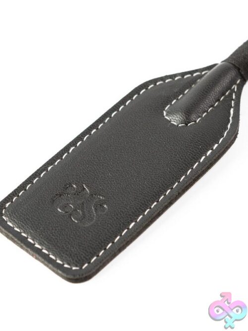 Sei Mio Slap And Tickle Crop &Amp; Tickler – Black - Image 3