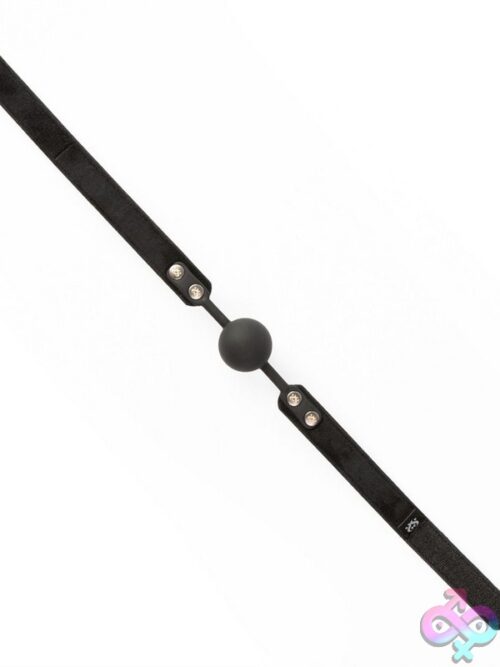 Sei Mio Strictly Come Quietly Soft Silicone Ball Gag – Black - Image 3