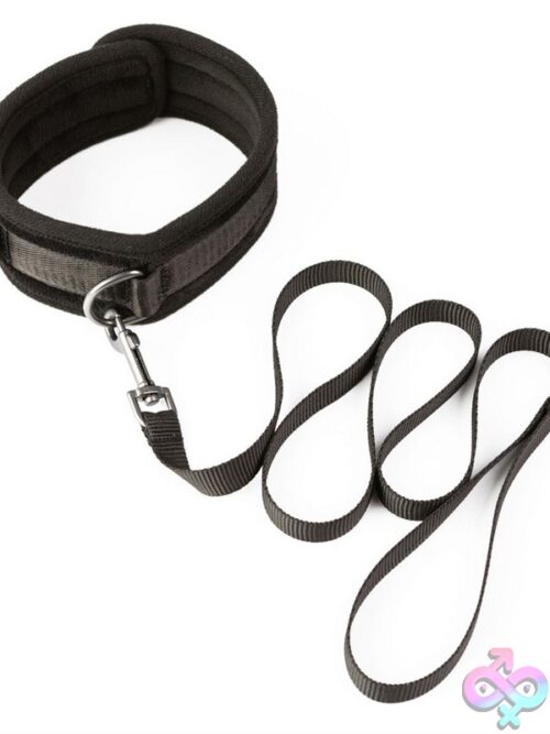 Sei Mio Take The Lead Padded Collar And Leash – Black - Image 2