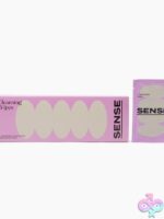 Sense Cleansing Wipes 12-pack white cotton pH-balanced intimate wipes by Sense