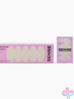 24-pack pH-balanced hypoallergenic cotton cleansing wipes in white packaging by Sense