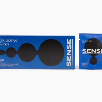 Sense Endurance Wipes 12-pack gray cotton pouch by Sense