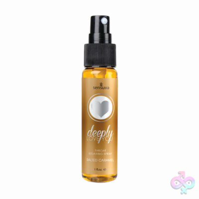 Deeply Love You Throat Relaxing Spray Salted Caramel 1 Fl Oz by Sensuva