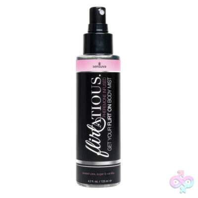 Infused Body Mist Vanilla Sugar Sweet Pea by Sensuva — Flirtatious Pheromone Spray 4.2 fl.oz
