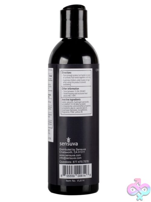 Sensuva Hand Sanitizer Gel 8.12 Oz – Citrus Scent With Vitamin E - Image 3
