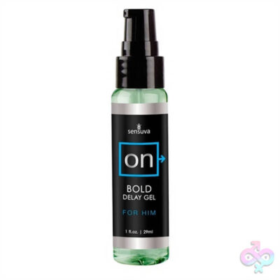 On Bold Delay Gel for Him 1 Fl Oz by Sensuva desensitizing gel