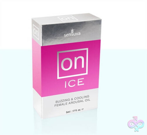 Sensuva Sex Toys - On Ice Buzzing and Cooling Female Arousal Oil - 5ml