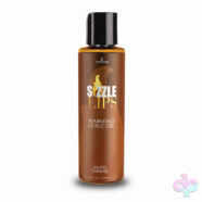 Sensuva Sex Toys - Sizzle Lips Warming Edible Gel - Salted Caramel - 4.2 Fl. Oz. / 125 ml