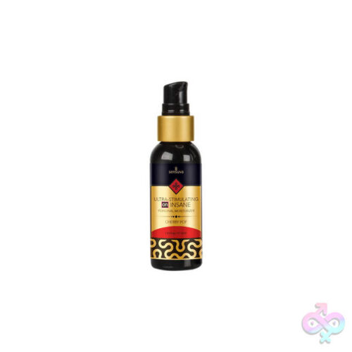Sensuva Sex Toys - Ultra-Stimulating on Insane Personal Moisturizer 1.93 Fl Oz. - Cherry Pop