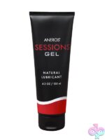 Clear thick gel personal lubricant by Aneros Sessions Gel for backdoor comfort