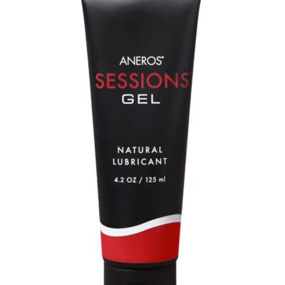 Clear thick gel personal lubricant by Aneros Sessions Gel for backdoor comfort