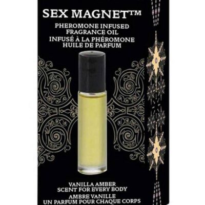 Pheromone Roll On Vanilla Amber fragrance oil by Kama Sutra, 0.33 oz roll-on bottle