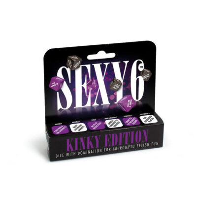 Sexy 6 Kinky Edition dice game by Creative Conceptions — 720 domination scenarios