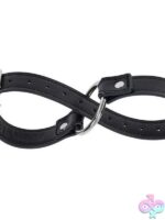 Shadow Convertible Cuffs in Black - Image 2
