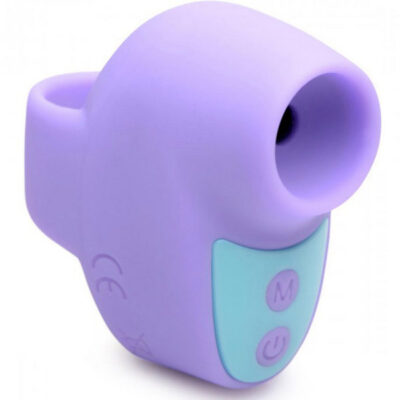 Shegasm Mini 12x Mini Silicone Clit Stimulator Purple by XR Brands