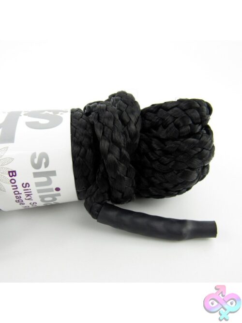 Shibari Rope Soft Silk Black 5M - Image 2