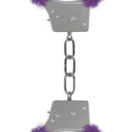 Shots Ouch! Sex Toys - Beginner's Furry Handcuffs - Purple