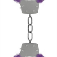 Shots Ouch! Sex Toys - Pleasure Handcuffs Furry - Purple
