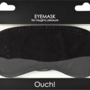 Shots Ouch! Sex Toys - Soft Eyemask - Black