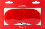 Shots Ouch! Sex Toys - Soft Eyemask - Red