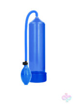Shots Pumped Sex Toys - Classic Penis Pump - Blue