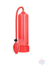 Shots Pumped Sex Toys - Classic Penis Pump - Red