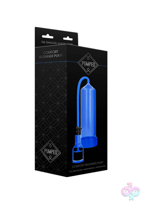 Shots Pumped Sex Toys - Comfort Beginner Pump - Blue