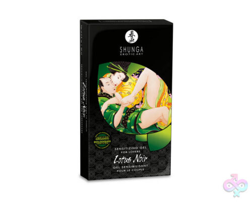 Shunga Sex Toys - Lotus Noir - Sensitizing Gel for Lovers - 2 Fl.  Oz. / 60 ml