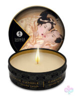 Shunga Sex Toys - Mini Massage Candle - Desire - Vanilla Fetish - 1 Fl. Oz.