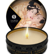 Shunga Sex Toys - Mini Massage Candle - Desire - Vanilla Fetish - 1  Fl. Oz.
