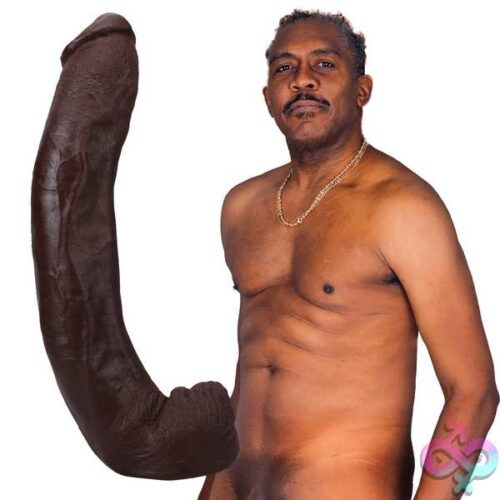 Signature Cocks - Dredd - 13.5 Inch Ultraskyn Cock With Removable Vac-U-Lock Suction Cup - Chocolate - Image 7