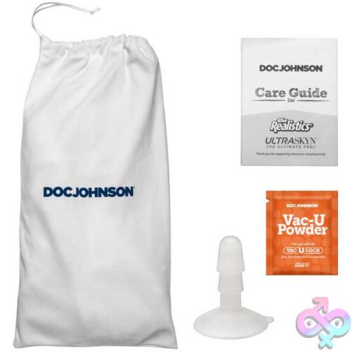 Signature Cocks - Quinton James - 9.5 Inch Ultraskyn Cock With Removable Vac-U-Lock Suction Cup - Image 2