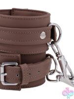 gold silicone ankle cuffs Signature Dawn Dream by Sportsheets