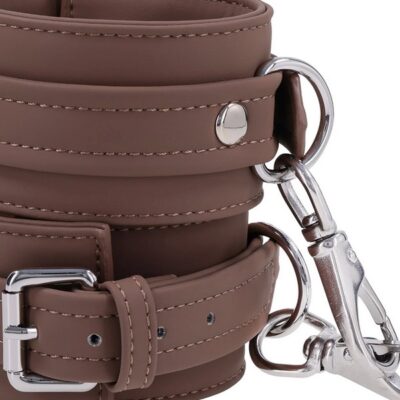 gold silicone ankle cuffs Signature Dawn Dream by Sportsheets