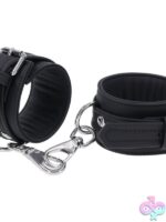 soft restraint handcuffs Signature Midnight Muse Handcuffs by Sportsheets