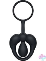 black rechargeable tingle ring Silicone Tingle Ring Black by Nasstoys