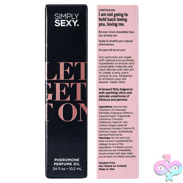 Discreet-Toys-Simply-Sexy-Lets-Get-It-On-Pheromone-Perfume-Oil-Roll-On-34Oz-10-2Ml-Ssy4105-10 Simply Sexy Lets Get It On - Pheromone Perfume Oil Roll On - .34Oz | 10.2Ml - Image 1