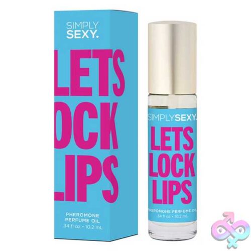 Simply Sexy Pheromone Perfume Oil Lets Lock Lips Roll On .34 Oz - Image 2