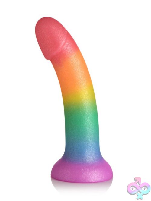 Simply Sweet 6.5&Quot; Phallic Rainbow Dildo - Image 2