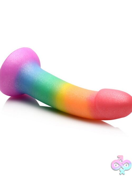 Simply Sweet 6.5&Quot; Phallic Rainbow Dildo - Image 3