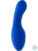 blue silicone g-spot vibrator Siren G by Selopa