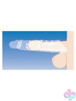 Size Matters 3-Inch Clear Extender Sleeve - Image 6